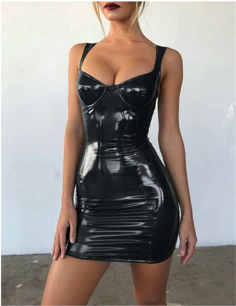 robe sexy latex