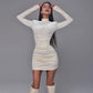 robe sexy manche longue