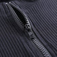 Serenity - robe moulante a zip noir