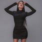 robe sexy manche longue