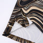 Bilta - Robe marron a rayure