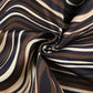 Bilta - Robe marron a rayure