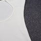 Berlina - robe longue en découpe blanche/noir